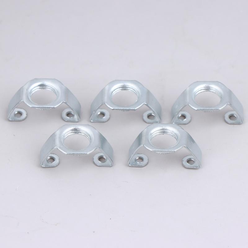 Керамический термостойкий патрон для лампы E27 Gu10 E14 M10, кронштейн с задней поддержкой для патрона освещения