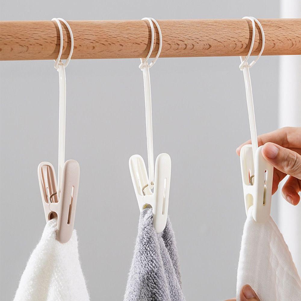 12 шт., пластиковые зажимы для одежды с веревкой, держатель для одежды, многофункциональный зажим для сушки дома