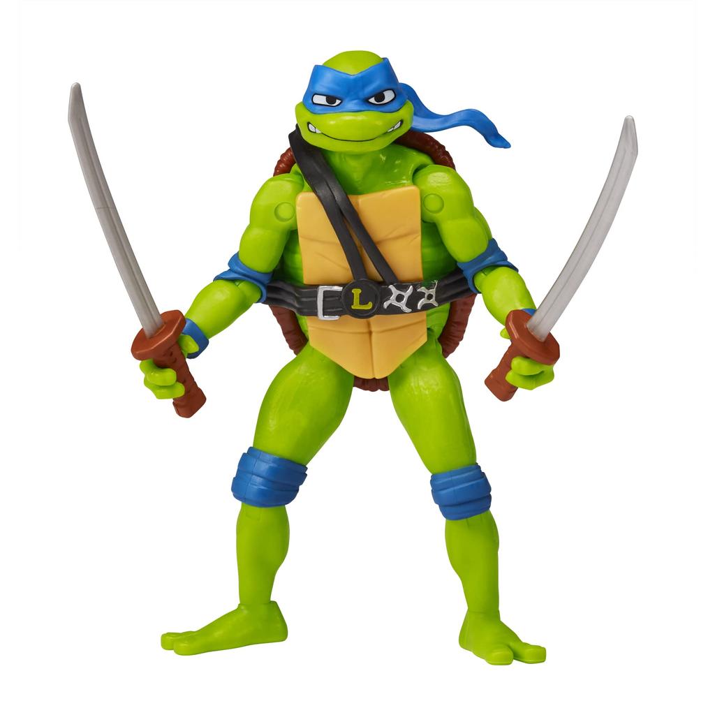Teenage Mutant Ninja Mutant Mayhem Leonardo Basic Action Figure by Playmates Toys Turtles 4.5”
