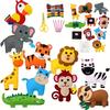 Animals Craft Kit Forest Creatures DIY Sewing Felt Plush Animals For Kids Beginners Educational Sewing Set Kids Art Toy