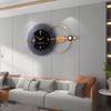 Clock Living Room High-end Modern Light Luxury Home Punch-free Clock Wall Hanging Fashion Simple Creative Decorative Wall Clock