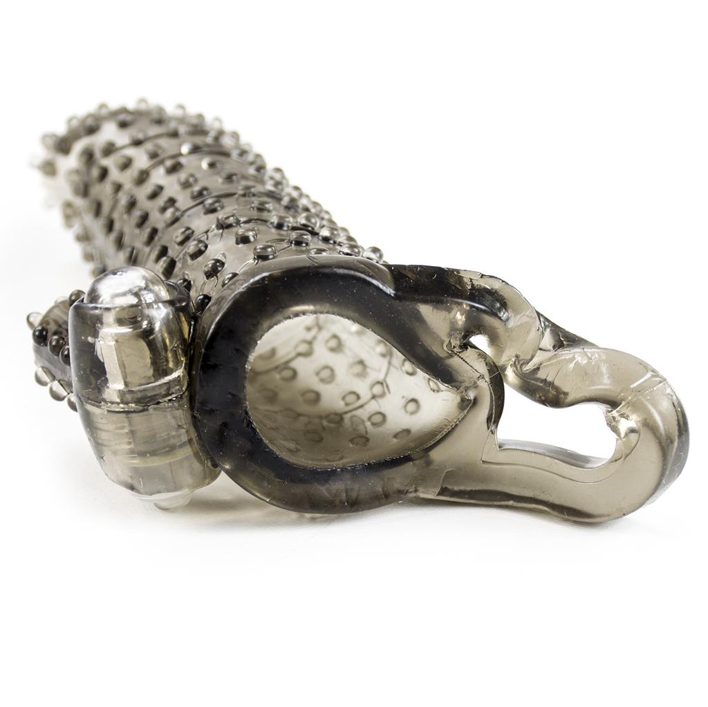 Vibrating penis sleeve stimulating testicles gift DELICIOUSLY
