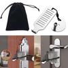 Portable Door Stoppers Set With Storage Bag for Home Accessory Office Supplies Travel Security Daily Casual Use