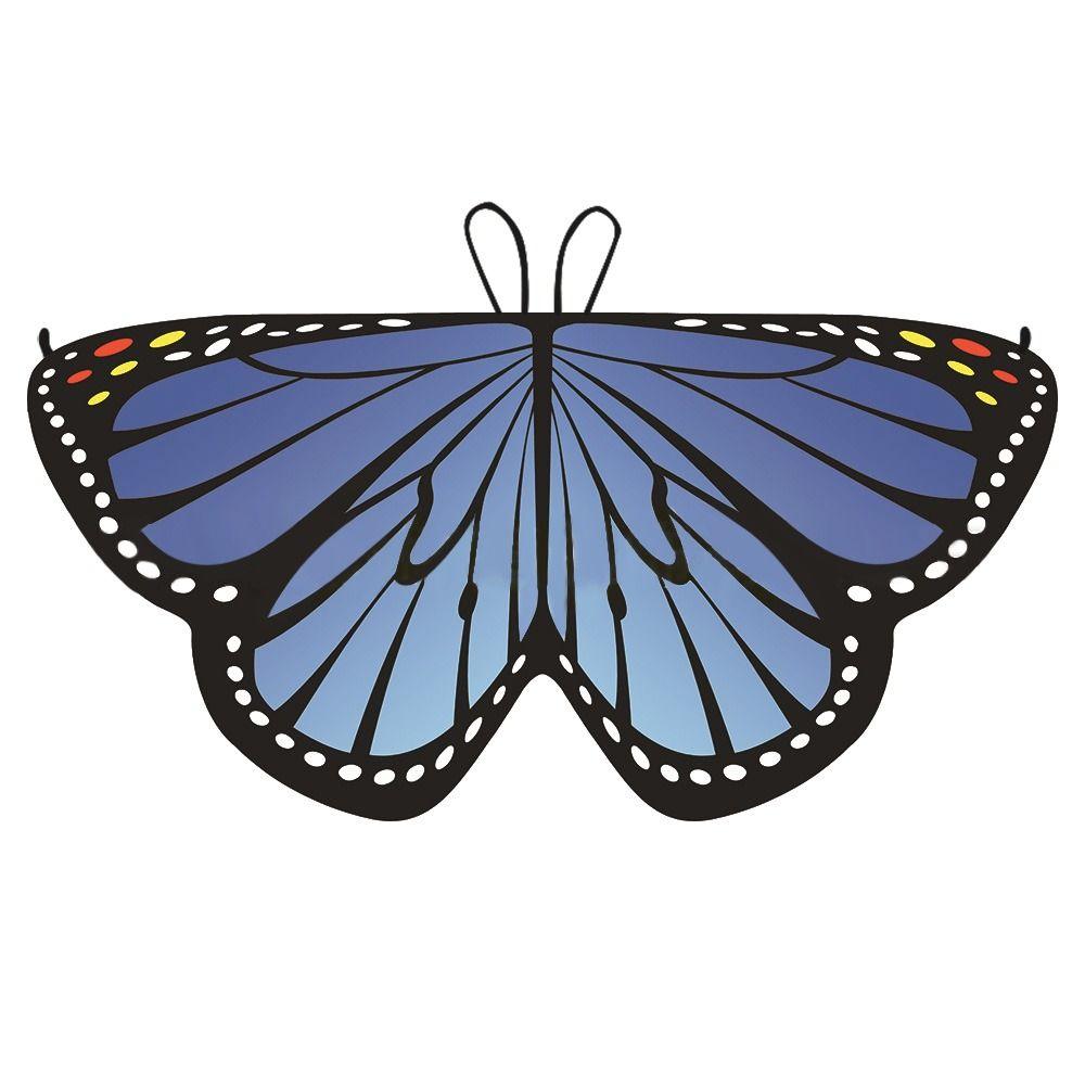 Costume Dress Gilding Sparkling Butterfly Wings Butterfly Wings Cape Shoulder Straps Fairy Wing