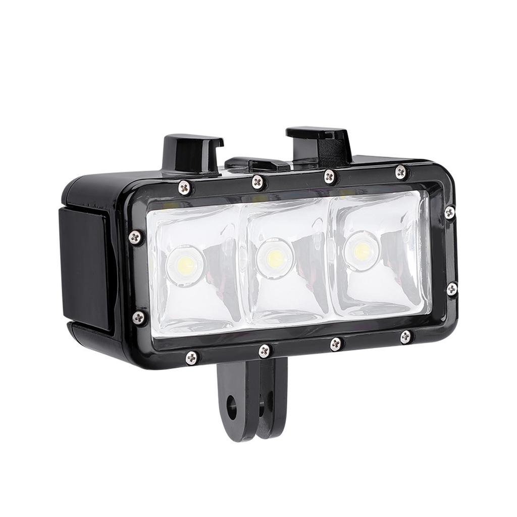 30 м 98,4 фута Мини Подводный Водонепроницаемый Дайвинг Светодиодный Видео Светильник Заполняющий Лампа для Hero для SJCam