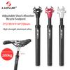 Подседельный штырь MTB Shock Absorb 27,2/30,9/31,6 мм, подседельный штырь для велосипеда, 45 мм, подседельная труба для шоссейного велосипеда, алюминиевый сплав, 350, велосипедный подседельный штырь