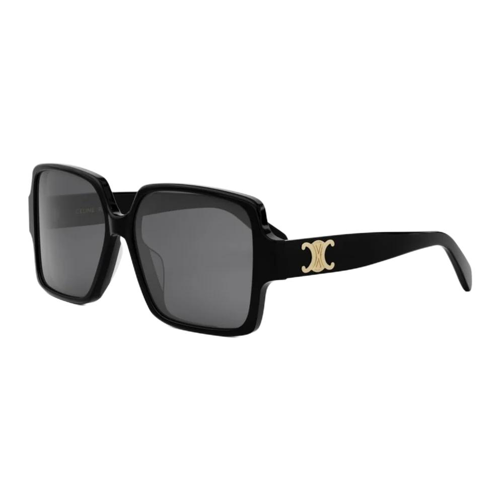 Celine Comfortable Fashion Plastic Square Sunglasses Women sunglasses Black CL40316U01A