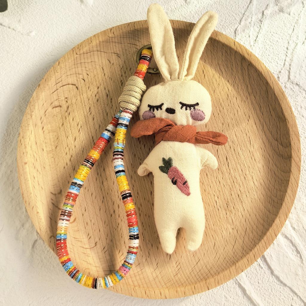 Ручная работа Тканевый Мультяшный Кулон Кукла Брелок Аксессуары для Сумки Милая Коллекция Ювелирных Изделий с Животными