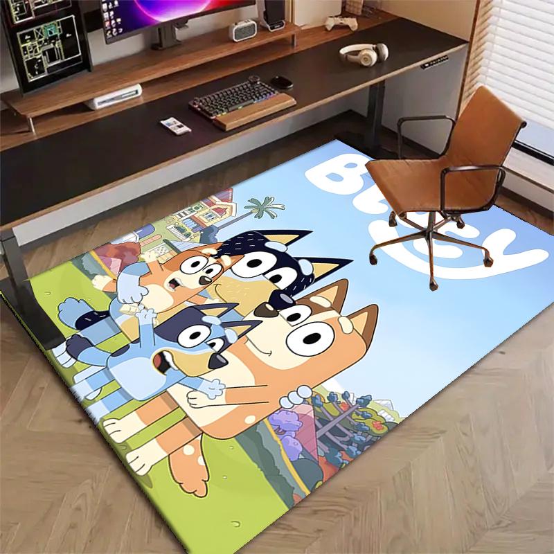 1pc B-Blucy6 Design Printed Area Rug Carpet for Bedroom Living Room Home Decor Rugs Mat Non Slip Mat Rug for Bedside