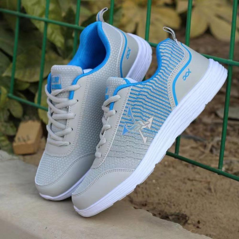 Новые кроссовки, женская повседневная спортивная обувь, дышащая, легкая, на мягкой подошве, на плоской подошве