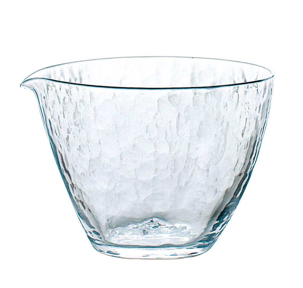 Toyo Sasaki Glass Katakuchi Sake Bottle, 270ml, Made in Japan, Katakuchi Bowl, Pitcher, Decanter, N63710