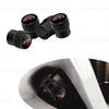 For VW VOLKSWAGEN 2026 New 4pcs Car Wheel Tire Valve Core Cap Dust Proof Covers For GTI Lightning Logo Golf MK3 MK4 MK5 Polo Tou