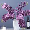 Искусственные стебли орхидеи «Мотылёк» Искусственные цветы фаленопсис Неприхотливые в уходе Искусственные цветы