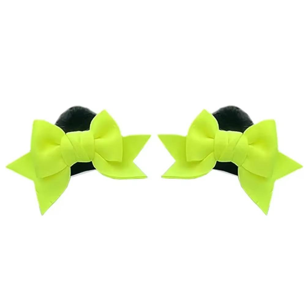 2 шт. бабочка узел мотоциклетная шапка украшение бант мото шлем уши езда на лыжах