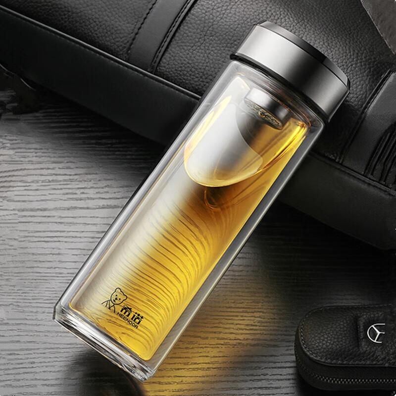 Heenoor Double-Wall Glass Tea & Water Cup