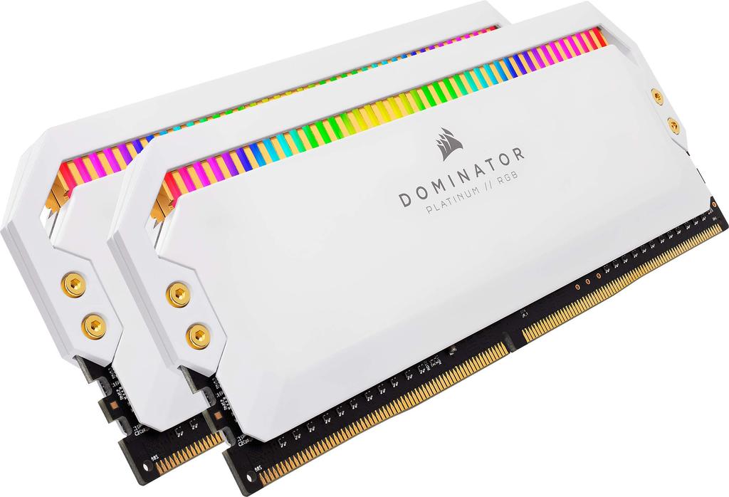 Corsair Dominator Platinum RGB DDR4 32 ГБ 3600 МГц C18 настольная память Ultra Bright CAPELLIX RGB запатентованная CORSAIR DHX Wide Intel XMP White (2x16 ГБ) (12