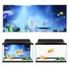 Waterproof Aquarium Background Wall Sticker Pvc Self Adhesive Fish Tank Picture Decoration(61*30cm )
