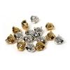 10Pcs Metal Leopard Head Loose Beads Charm for Jewelry Making Bracelet Accessories