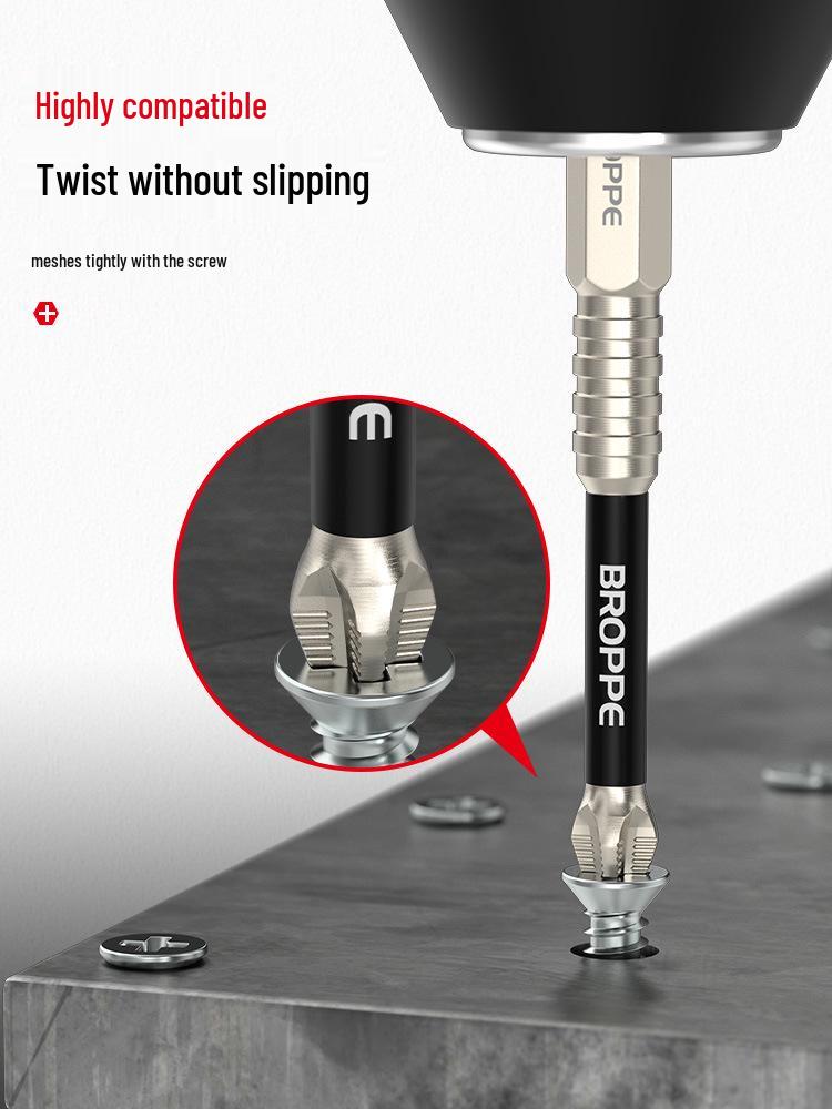 Ударопрочный Магнитный Противоскользящий Набор Бит для Электрической Отвертки и Ударного Гайковерта