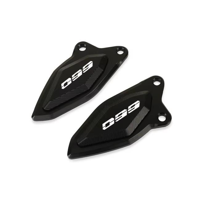Подходит для Daytona 660 2024 Мотоциклетная подножка Защитная накладка на пятку Задние подножки Защита педали подножки