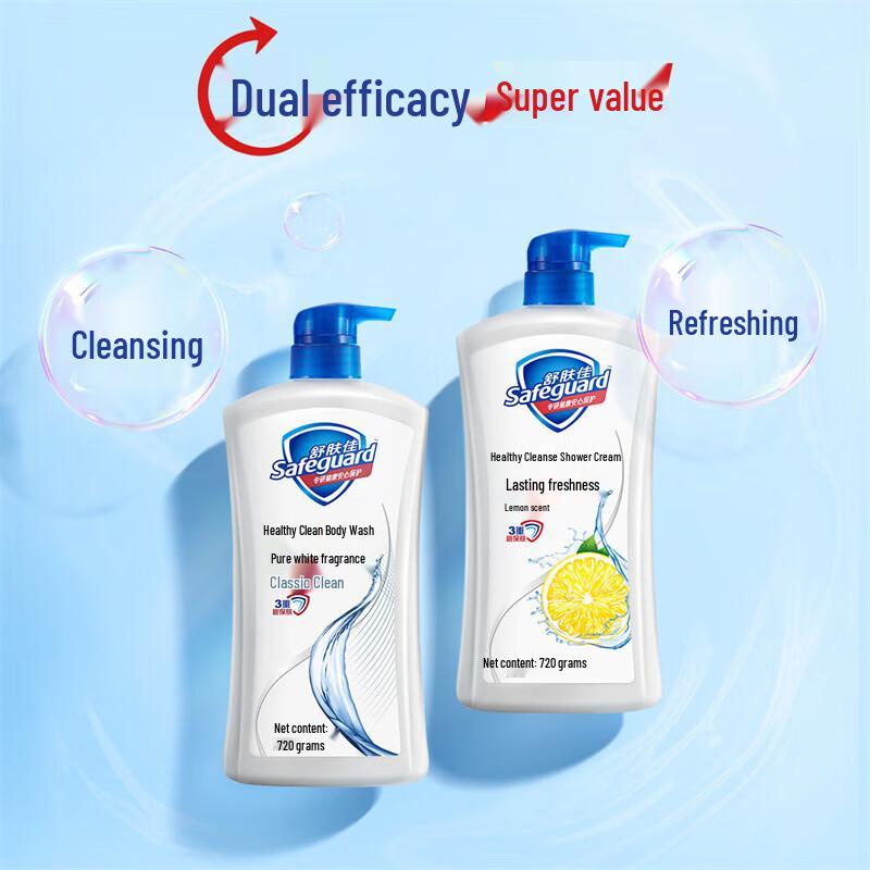Safeguard Moisturizing Shower Gel Duo Pack