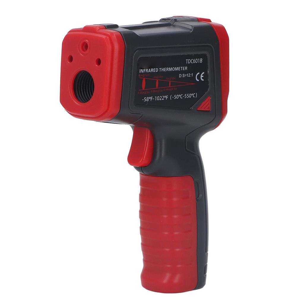 Ручной инфракрасный термометр с высокой точностью и цветным экраном для измерения температуры промышленных объектов