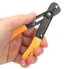 Hand Tools Stripping Pliers Wire Stripper Adjustable Simple Cutter Stripping Pliers Hand Tools 0.5‑4.0mm Yellow Wire Stripper