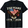 USA 250 Anniversary Patriotic Eagle 250th 4th of July Unisex T-Shirt