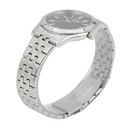 The Clock House MBF5002-BK1A Мужские стильные деловые и формальные аналоговые водонепроницаемые наручные часы, черные