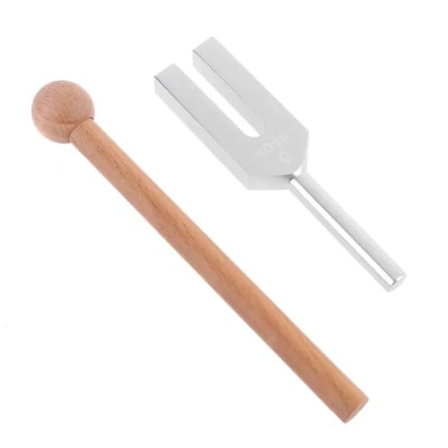 Audiophile Tuning Fork Crystal Tuner 4096hz with Crystal Healing Set