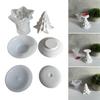 Christmas Tree Candle Holder Silicone Molds Epoxy Resin Molds Candlestick Molds Plaster Molds for Candle Holder Making