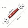 Xiaomi Многофункциональный гаечный ключ для газового баллона из нержавеющей стали, износостойкий, для переключателя клапана, быстросъемный, эргономичная рукоятка