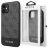 Guess Guhcn61G4Glgr Iphone 11 6.1 / Xrszary/Grey Hard Case 4G Stripe Collection
