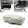 Black Car Visor Glasses Organizer ABS Portable Sunglasses Case Holder for Automobile