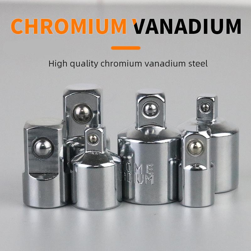 Набор переходников для торцевых головок Адаптер-втулка 1/2 Большой 3/8 Средний 1/4 Малый Сменный адаптер Насадка для трещоточной рукоятки