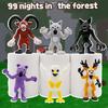 Новый 99 ночей в лесу Сова-олень Коза Игрок Главный герой Персонаж Набор моделей монстров Сборная фигурка Пластиковые игрушки Подарки
