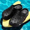 Summer Men Sandals Beach Slippers Fashion Outdoor Slippers Casual Beach Water Sports Shoes Breathable Hollow Flip Flops Cheap Male Aqua Sneaker
