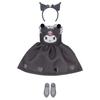TAKARA TOMY Платье Мой Выбор Персонажи Sanrio Платье Повязка на Голову Kuromi Игрушка для Ролевых Игр для Детей от 3 Лет Licca-chan Платье-Комбинезон и Наряды
