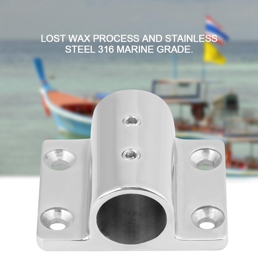 Труба прямоугольная основа морская нержавеющая сталь лодочные аксессуары для лодки 25 мм