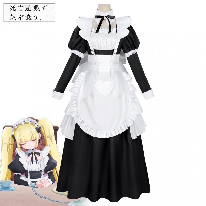 Anime Cosplay Dress Gothic Lolita Long Comic Con Party
