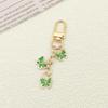7PCS Y2K Crystal Bow Key Chain Pendant Key Ring Creative Rhinestone Butterfly Keychain  Key Decor