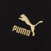 Puma Цветные блоки дышащая футболка с коротким рукавом стандартная женская футболка топы черный 629234-01