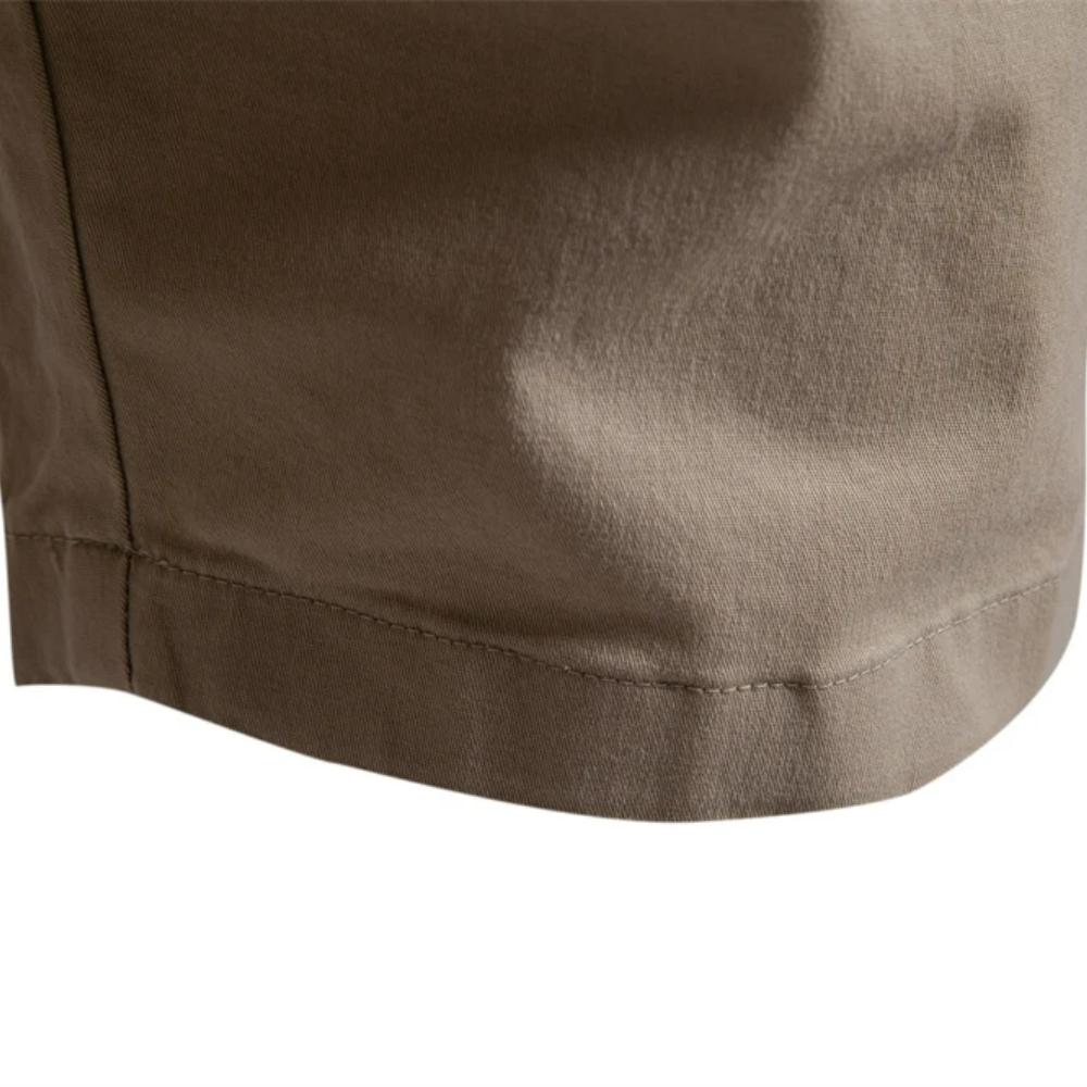 AIOPESON 2025 Новые летние мужские повседневные шорты из 100% хлопка с высоким качеством талии, удобные облегающие шорты для мужчин