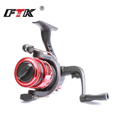 FTK Катушки для спиннинговой рыбалки 5.2:1 колесо, пластиковая спиннинговая катушка, рыболовная приманка, колесо, судно, наживка для литья, летающая рыбалка, троллинг