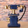 Vintage Telephone Model Piggy Bank Old Style Telephone Resin Sculpture European Home Decoration Desktop Ornaments Accessories