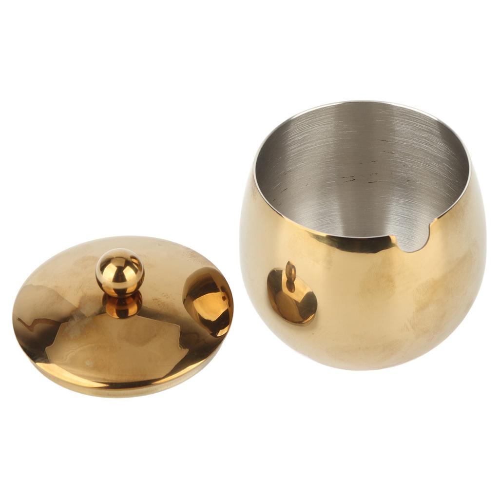 Большая сахарница из нержавеющей стали банка для специй с крышкой для хранения соли конфет кофе можно мыть в посудомоечной машине