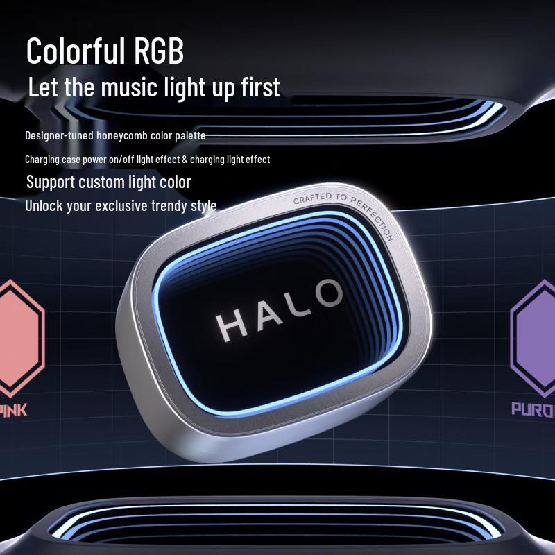 EDIFIER Halo Buds RGB Wireless Earbuds