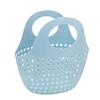 Plastic Bath Basket Handheld Shower Basket Portable Laundry Basket  Bathroom