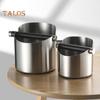 Espresso Dump Bin Removable Crossbar Organization Anti-Rust Useful Stainless Steel Coffee Grounds Bucket Bakery Accessories