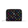 X Takashi Murakami Zippy Monogram Logo Кошелек на молнии Женский кошелек Черный M13409